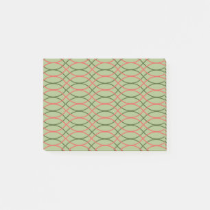 Green Waves  Post-it Notes