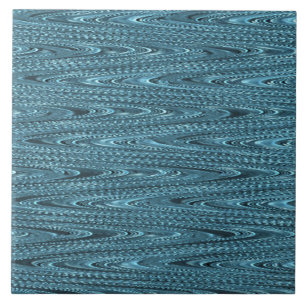 Green Wavy Decorative Ceramic Tile