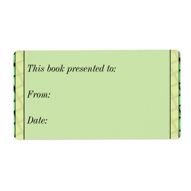 Green Weave Book Gift (Front)