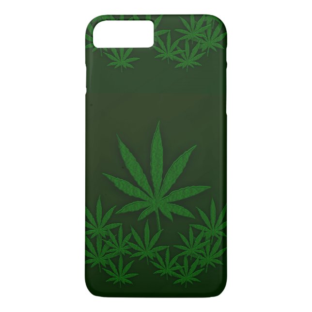 Green Weed iPhone 7 Case-Mate iPhone Case (Back)