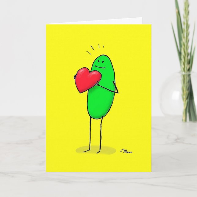 Green Weenii "All You Need is..." Greeting Card (Front)