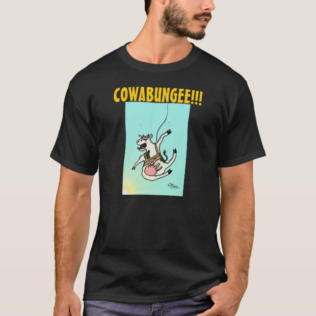 Green Weenii "COWABUNGEE!" Shirt (Front)