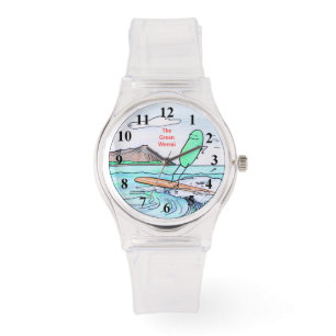 Green Weenii "Green Hawaii" Wristwatch