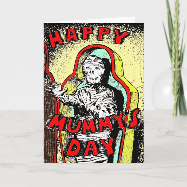 Green Weenii "Happy Mummy's Day" Greeting Card (Front)