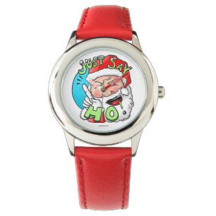 Green Weenii "Just Say HO!" Kid's Wristwatch