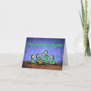 Green Weenii "One s'more" Note Card