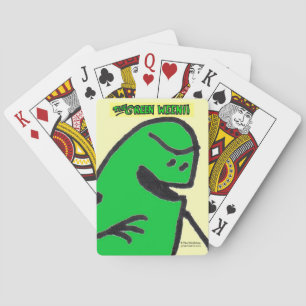 Green Weenii Poker Playing Cards