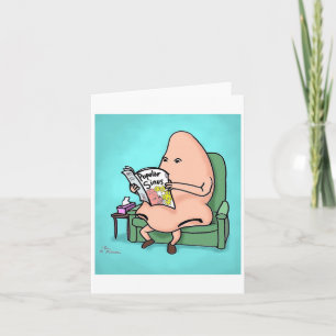 Green Weenii "Popular Sinus" Note Card