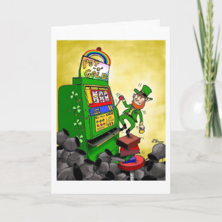 Green Weenii "The Luck of the Irish" Greeting Card