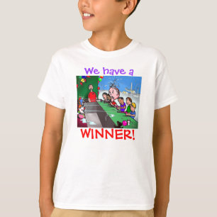Green Weenii "We Have a Winner!" Kid's Shirt