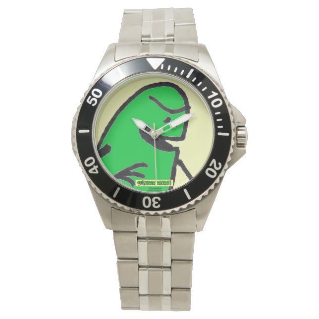 Green Weenii Wristwatch (Front)