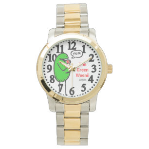 Green Weenii "Yum" Wristwatch