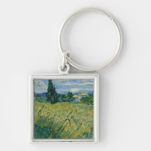Green Wheat | 1889 Key Ring (Front)