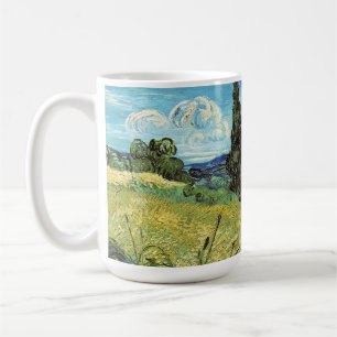 Green Wheat Field Vincent van Gogh Coffee Mug