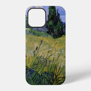 Green Wheat Field with Cypress by Vincent van Gogh iPhone 12 Case