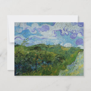 Green Wheat Fields by Vincent van Gogh