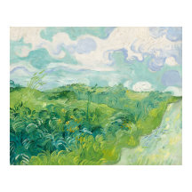 Green Wheat Fields-Vincent van Gogh