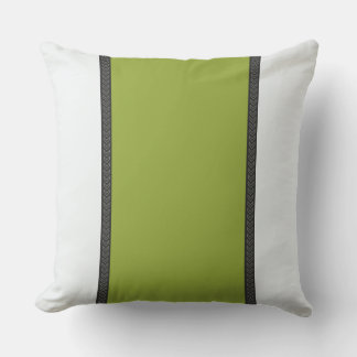 Green, White and Grey Cushion