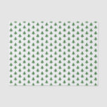 Green/White Christmas Tree Picture Font Pattern Tissue Paper<br><div class="desc">A green and white pattern created with a seamless repeated pattern of a green Christmas tree font on a white background.  A great idea for gift wrapping,  crafts or decorating for this holiday season's Christmas party.</div>