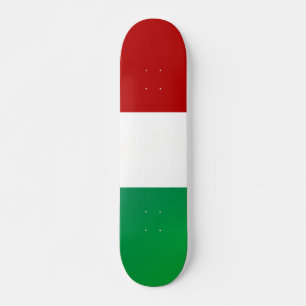 Green White Red Skateboard