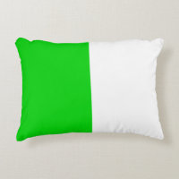 Green White Two Colour Tone Half Split 