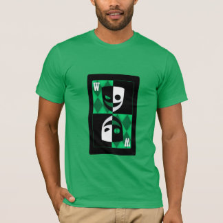 Green Wildcard Poker Diamonds Inspired Custom Tee