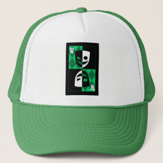 Green Wildcard Poker Diamonds Trucker Hat