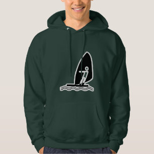 Green Windsurfing Hoodie