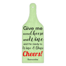 Green Wine Humour Glass