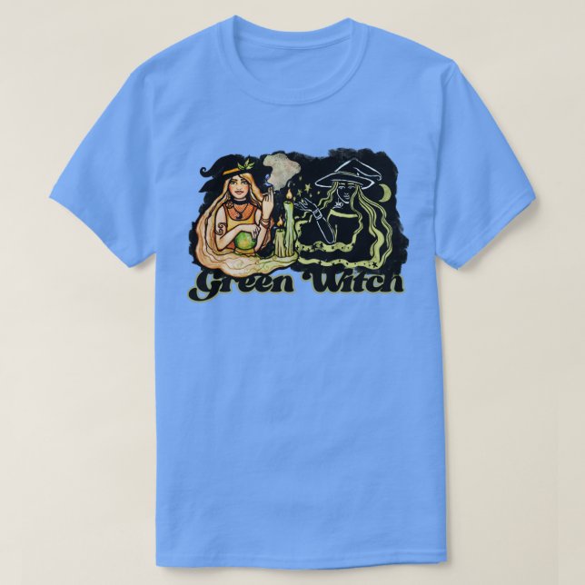 Green Witch 4201 T-Shirt (Design Front)