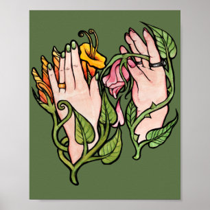 Green Witch Magick                                 Poster