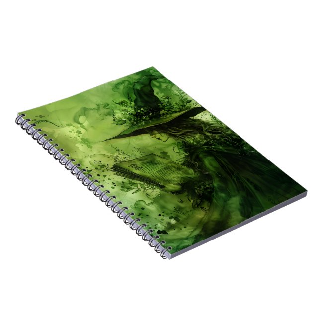 Green Witch Notebook (Right Side)