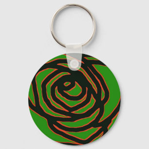 Green With Envy Key Ring
