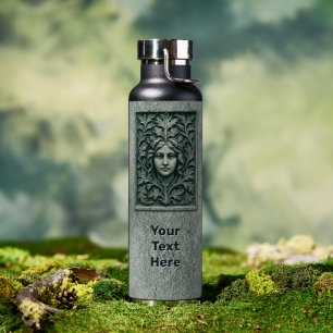 Green Woman - Stone Water Bottle