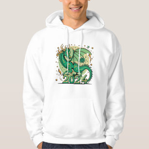 Green Wood Dragon Symbol 2024 Chinese Hoodie