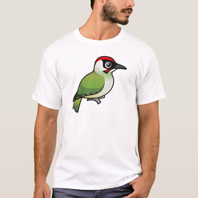 Green Woodpecker T-Shirt (Front)