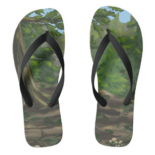 Green Woods Jandals