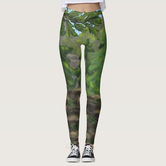 Green Woods Leggings (Front)