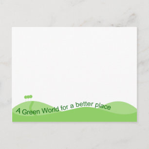 Green World Postcard