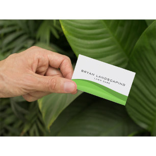 Green Yard - Landscaping Business Card