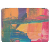 Green, yellow, and red abstract painting iPad air cover (Horizontal)