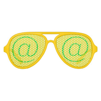 @ Green Yellow Aviator Party Shades, Sunglass Sunglasses