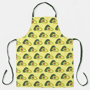 Green Yellow California Mexican Avocado Foodie Apron