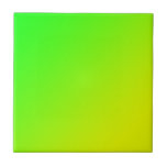 green yellow gradient     tile<br><div class="desc">Ceramic tile with beautiful green yellow gradient background  .Simple and trendy design by Alma Wad . Easy to personalise  it now  with your text /monogram/logo etc .</div>