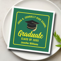 Green Yellow Graduate Custom 2026 Graduation Party