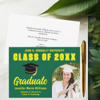 Green Yellow Graduate Photo Arch 2026 Graduation