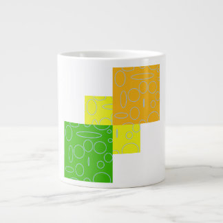 Green Yellow Orange Circles Speciality Mug