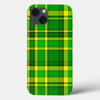 Green Yellow Plaid Tartan