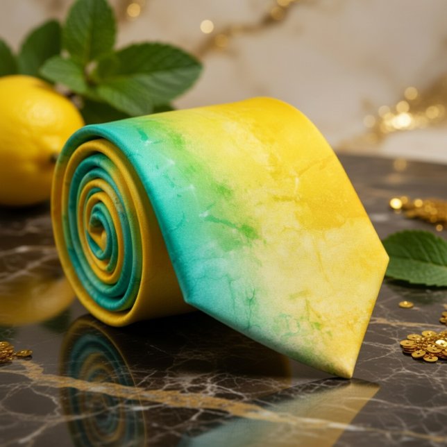 Green Yellow tint Tie (Creator Uploaded)