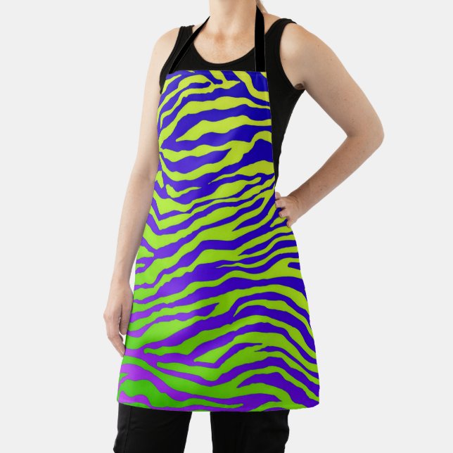 Green Zebra Apron (Insitu)